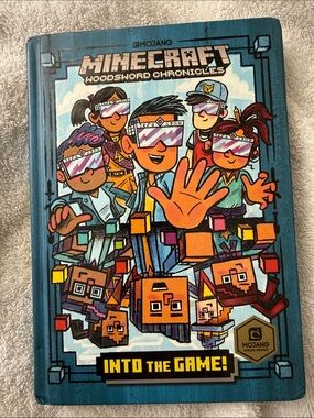 Minecraft Woodsword Chronicles Hardcover Journal - Blue